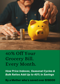40% Off Your Grocery Bill. Every Month.